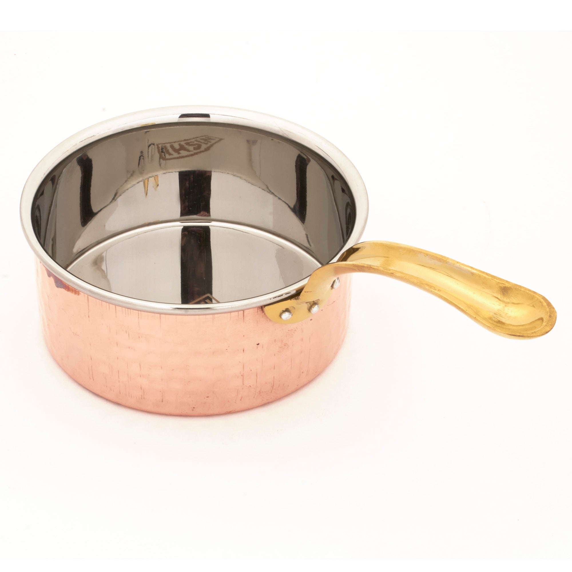 Servingware Copper/Stainless Steel Sauce Pan # 2 - 20 Oz.