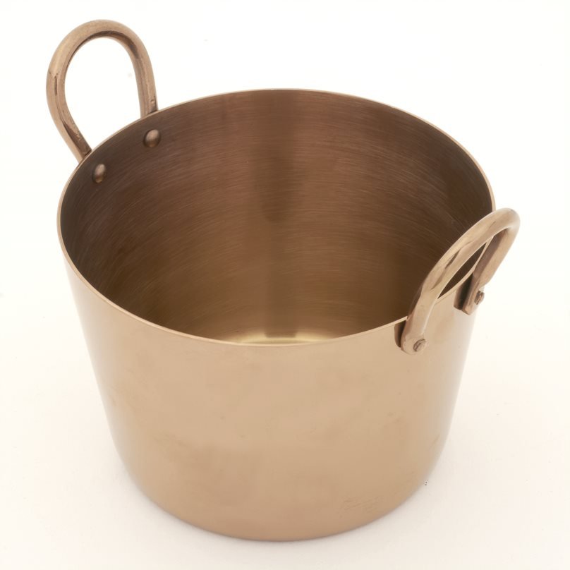 Stainless Steel Rose Gold Round Serving Bowls - 20 Oz. (600 ml)