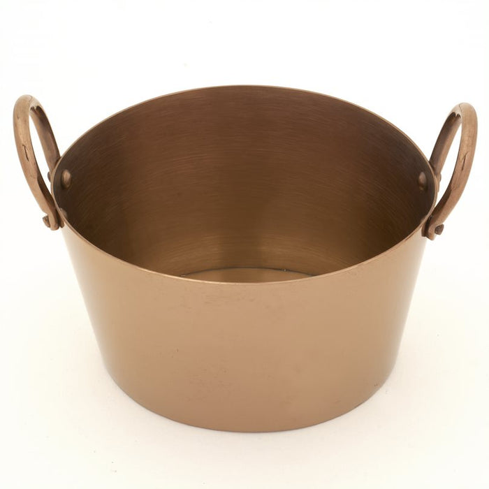 Stainless Steel Rose Gold Oval Serving Bowl - 20 Oz