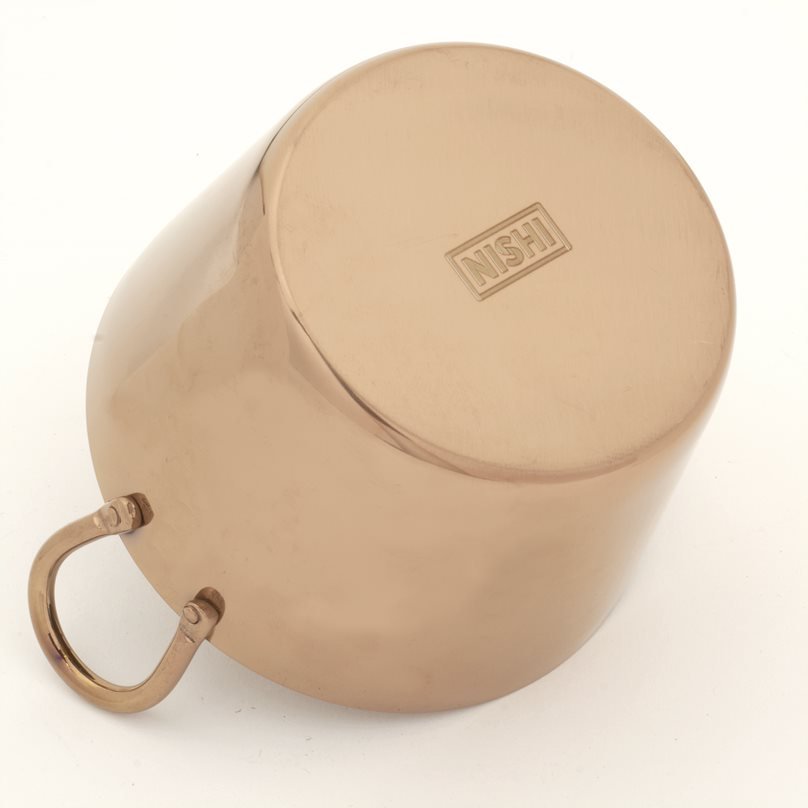 Stainless Steel Rose Gold Round Serving Bowls - 20 Oz. (600 ml)