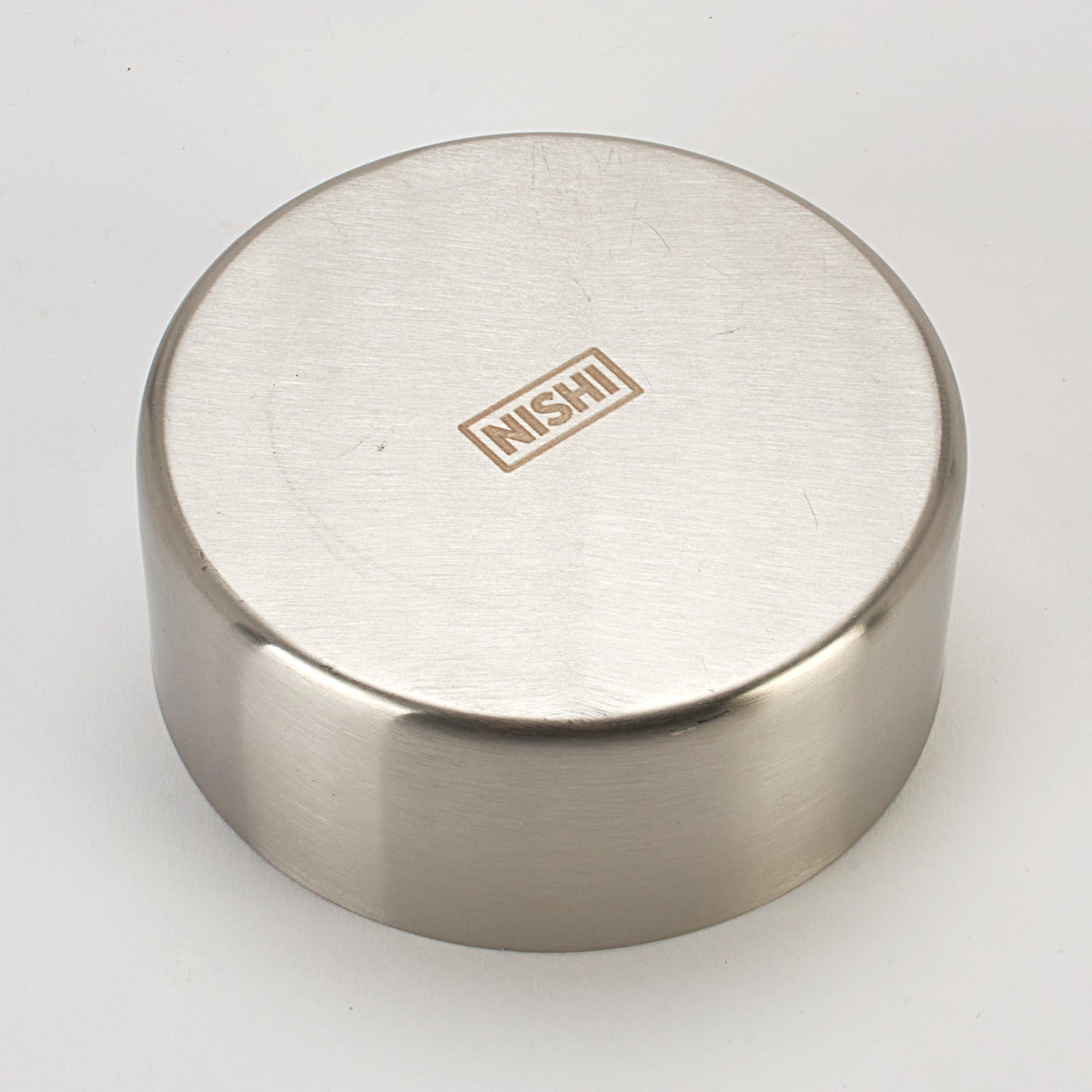 Bottom side of Stainless Steel Round Serving Bowl - 10 Oz. 