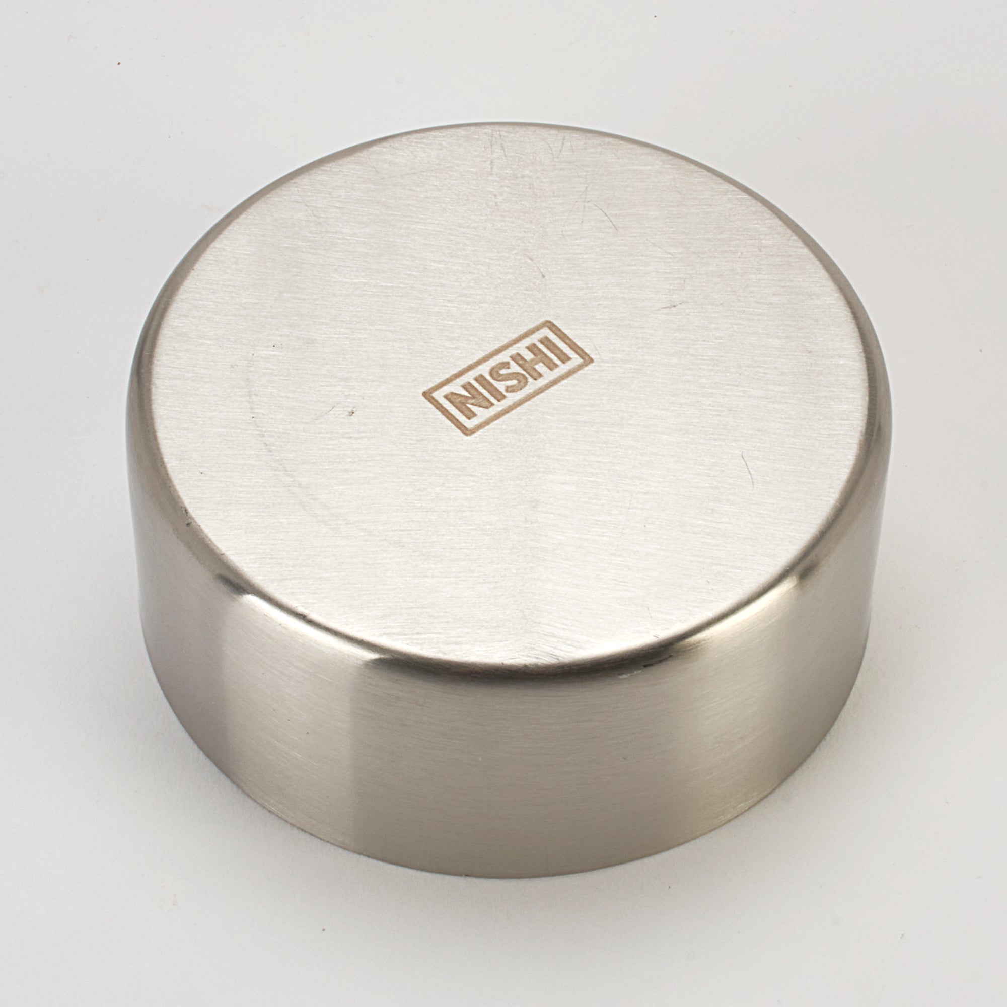 Bottom side of Stainless Steel Round Serving Bowl - 10 Oz. 