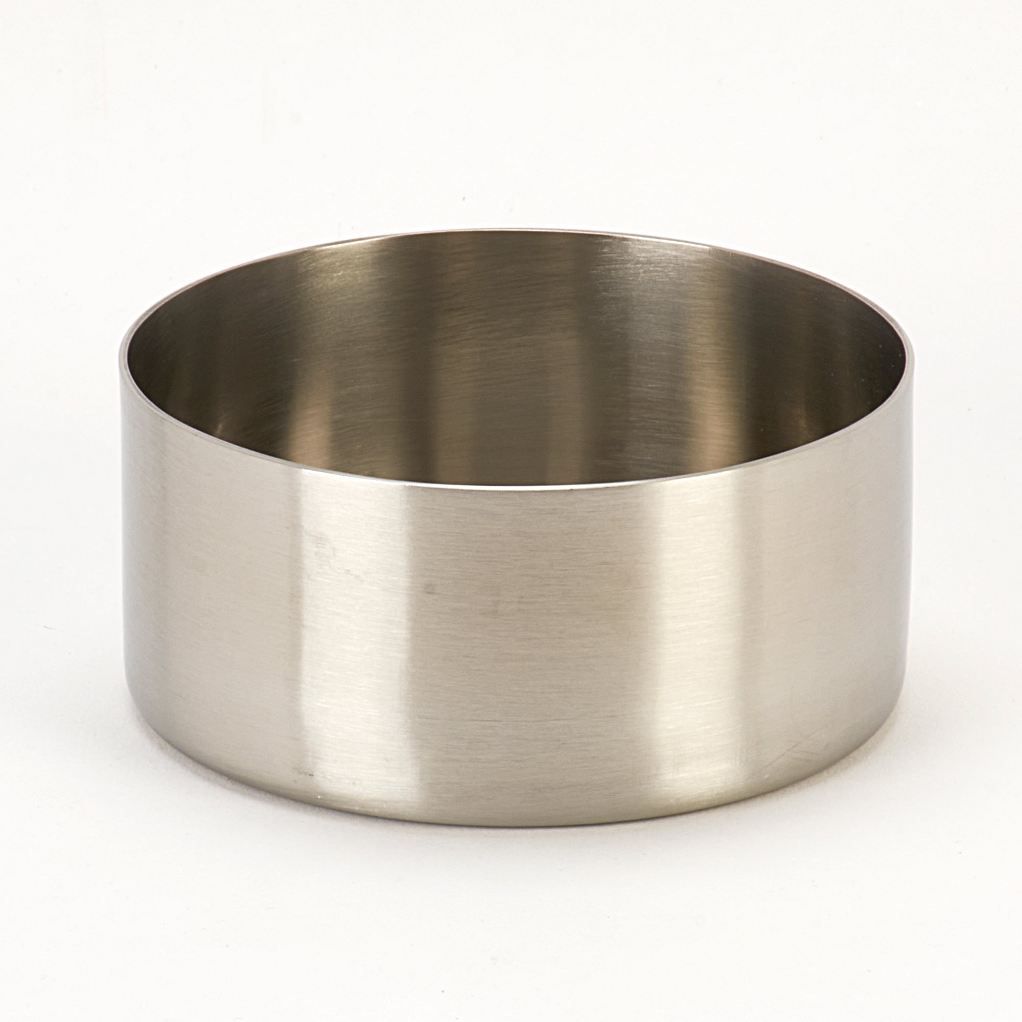 Stainless Steel Round Serving Bowl Matt Finish - 10 Oz.