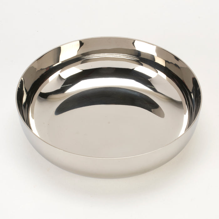 Stainless Steel Apple Plate / Appetizer Bowl -  5.25 Inch (13.34 cm) / 10 Oz.