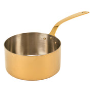 Stainless Steel Gold Sauce Pan serving bowls - 20 Oz