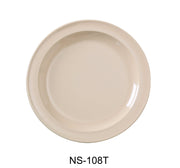 Yanco NS - 108T Nessico Round Dinner Plate, 8" Diameter, Melamine, Tan Color, Pack of 48