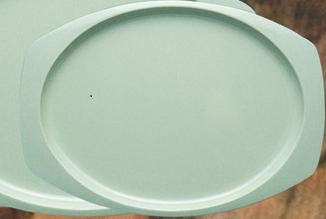 Yanco NS-215G Nessico Rectangular Platter, 15" Length, 8.5" Width, Melamine, Green Color, Pack of 12