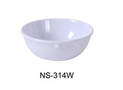 Yanco NS - 314W Nessico Nappie, 11 oz Capacity, 1.75" Height, 4.75" Diameter, Melamine, White Color, Pack of 48