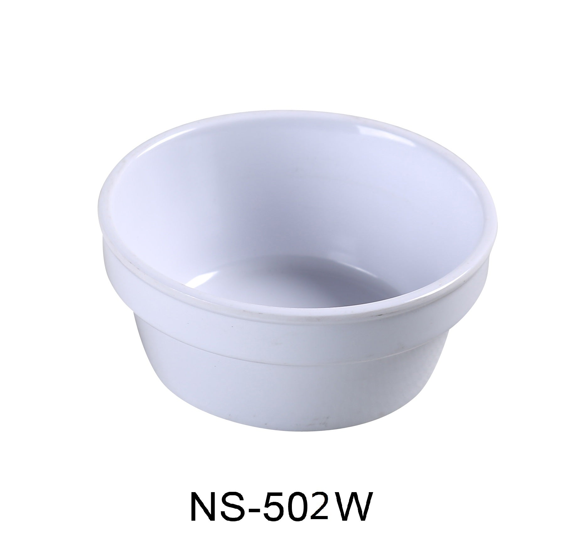 Yanco NS - 502W Nessico Sauce Cup/Ramekin, 2.5 oz Capacity, 1.35" Height, 2.875" Diameter, Melamine, White Color, Pack of 72