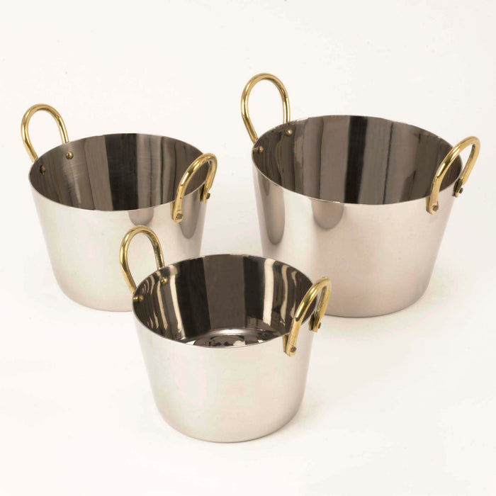 Stainless Steel Conical Serving ware Bowl - 16 Oz.