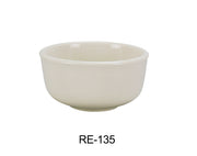 Yanco RE - 135 Recovery Jung Bowl, 13.5 oz Capacity, 4.75"‚ Diameter, 2.5"‚ Height, China, American White Color, Pack of 36