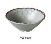 Yanco YO - 5006 Yoto 5 1/2"‚ X 2"‚ RAMEN BOWL 11 OZ, Melamine, Matte Finish, Pack of 48