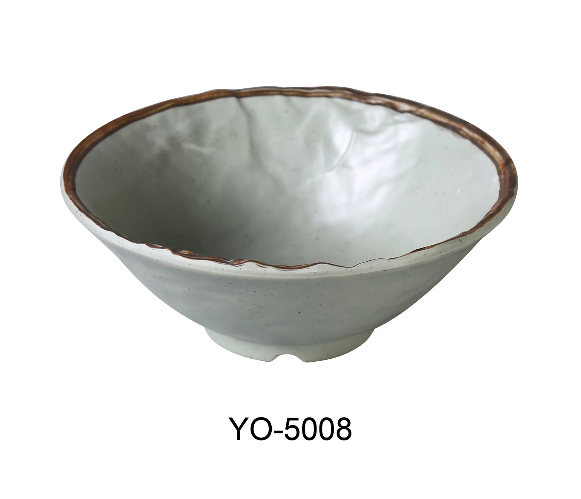 Yanco YO - 5008 Yoto 8"‚ X 3"‚ RAMEN BOWL 32 OZ, Melamine, Matte Finish, Pack of 24