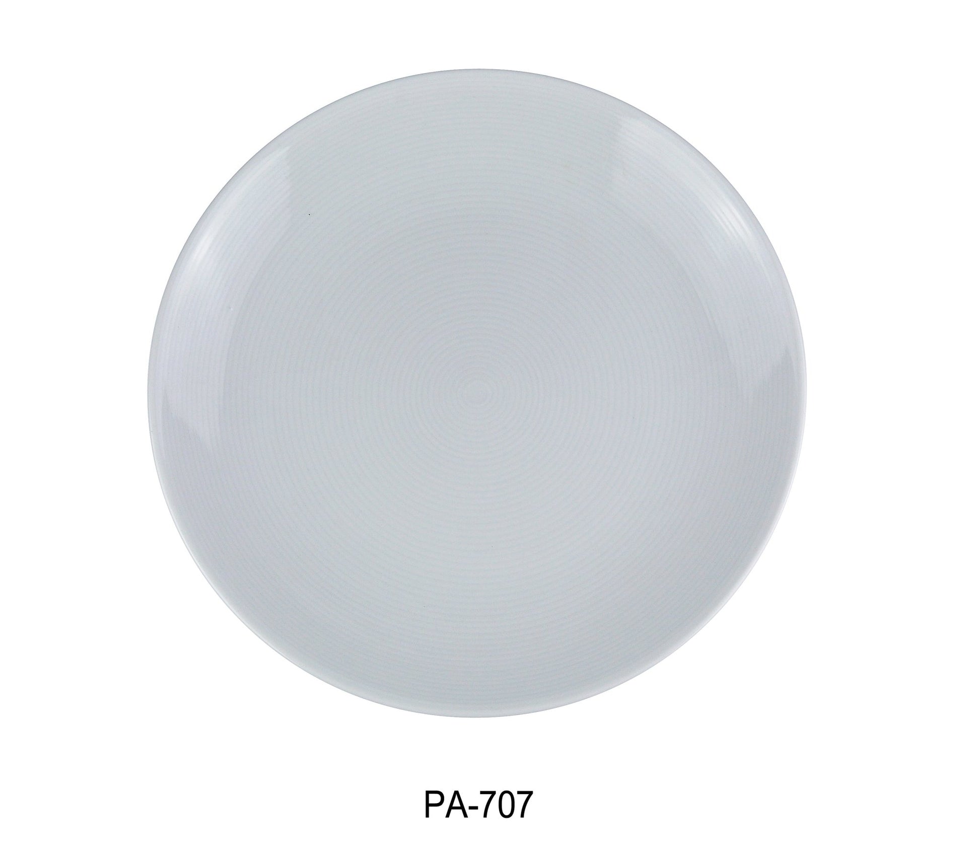 Yanco PA - 707 Paris 7 1/2" Coupe Plate, China, Round, Super White, Pack of 36
