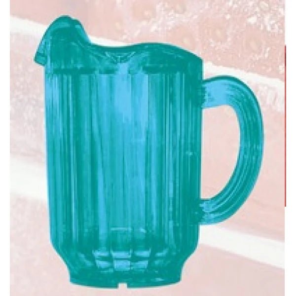 Yanco PC - 060G 3 - Spout Pitcher, 60 oz Capacity, 8.25"‚ Height, 5"‚ Diameter , Plastic, Green Color, Pack of 12