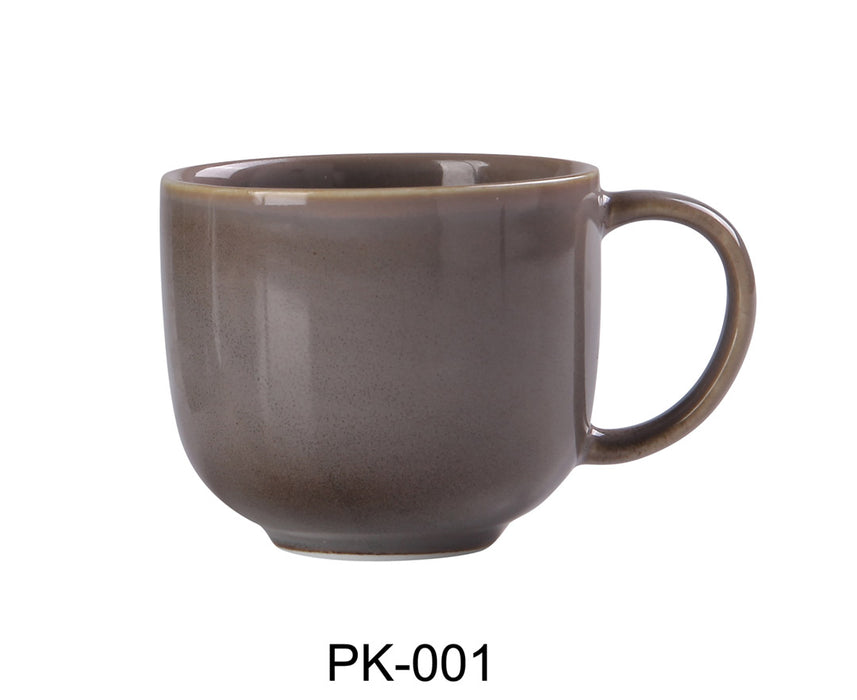 Yanco PK-001 Peacock 3 1/8" x 2 3/4" Coffee Cup, 8 Oz, China, Pack of 36