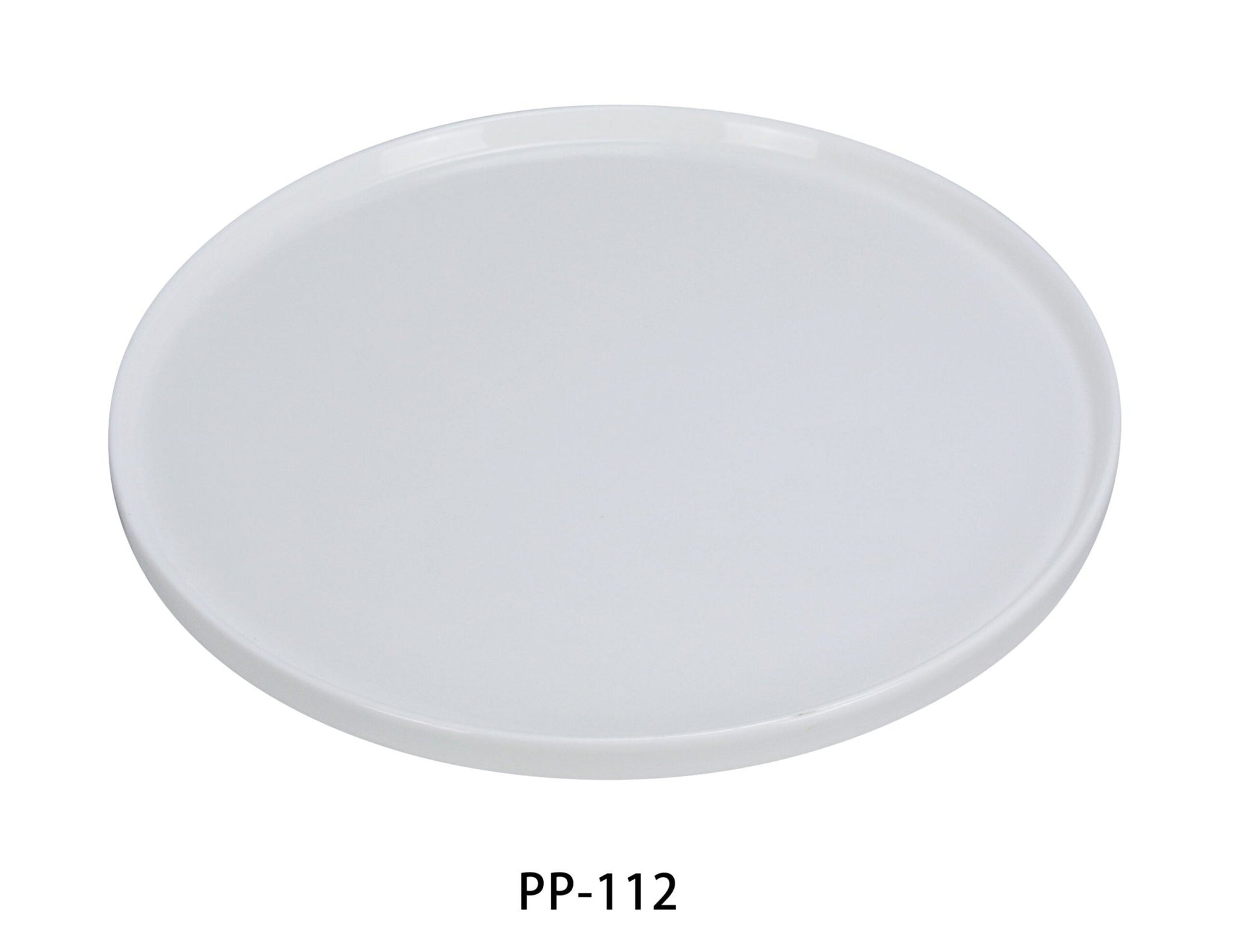 Yanco PP - 112 Pizza Plate Coupe, 12"‚ Diameter, China, Super White, Pack of 12
