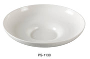 Yanco PS - 1130 Piscataway 13" Salad Bowl, 60 Oz, China, Round, White, Pack of 12