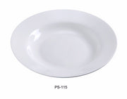 Yanco PS - 115 Piscataway - 2 11 1/2" Pasta Bowl, 25 Oz, China, Round, White, Pack of 12