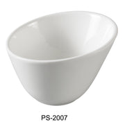 Yanco PS - 2007 Piscataway 7" Sheer Bowl, 26 Oz, China, White, Pack of 24