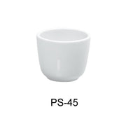 Yanco PS - 45 Piscataway - 2 3" Chinese Tea Cup, 4.5 Oz, China, White, Pack of 36