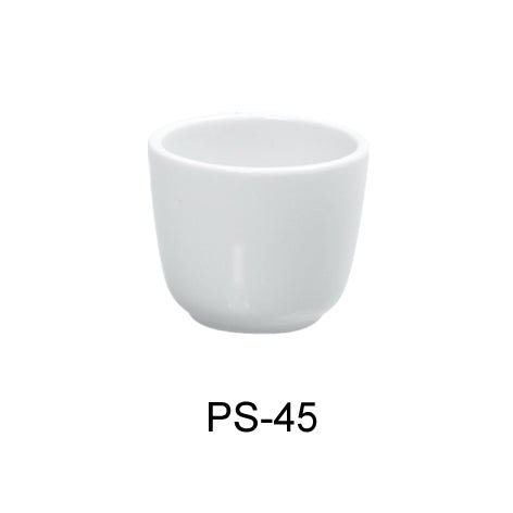 Yanco PS - 45 Piscataway - 2 3" Chinese Tea Cup, 4.5 Oz, China, White, Pack of 36