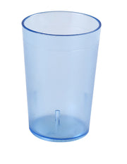 Yanco PT - 008B Tumbler, 8 oz Capacity, 3.85"‚ Height, 2.5"‚ Diameter, Plastic, Blue Color, Pack of 72