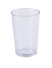 Yanco PT - 008C Tumbler, 8 oz Capacity, 3.85"‚ Height, 2.5"‚ Diameter, Plastic, Clear Color, Pack of 72