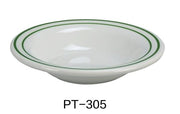 Yanco PT - 305 Pine Tree Fruit Bowl, 3.5 oz Capacity, 5.125" Diameter, Melamine, Pack of 48