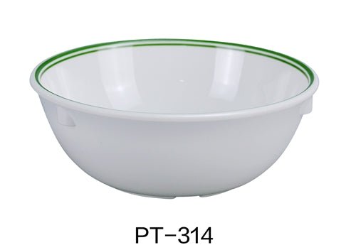 Yanco PT - 314 Pine Tree Nappie, 11 oz Capacity, 1.75" Height, 4.875" Diameter, Melamine, Pack of 48