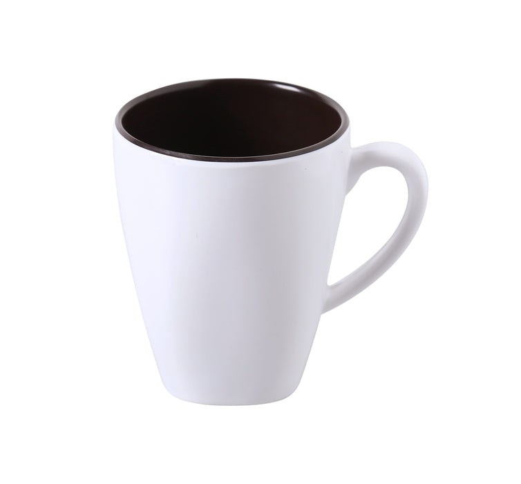 Yanco PT-908 Pine Tree Coffee/Tea Mug, 8 oz Capacity, 3.75" Height, 3" Diameter, Melamine, Pack of 48