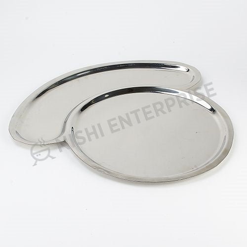 Peacock Stainless Steel Thali serving Plate 10 inch