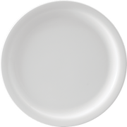 Melamine Small Plate, 7.5 inch White, Pack of 12, Round Quarter Plate