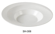 Yanco SH - 308 Shanghai 9"‚ Soup Plate, 12 - oz Capacity, China, Bone White (Pack of 24)