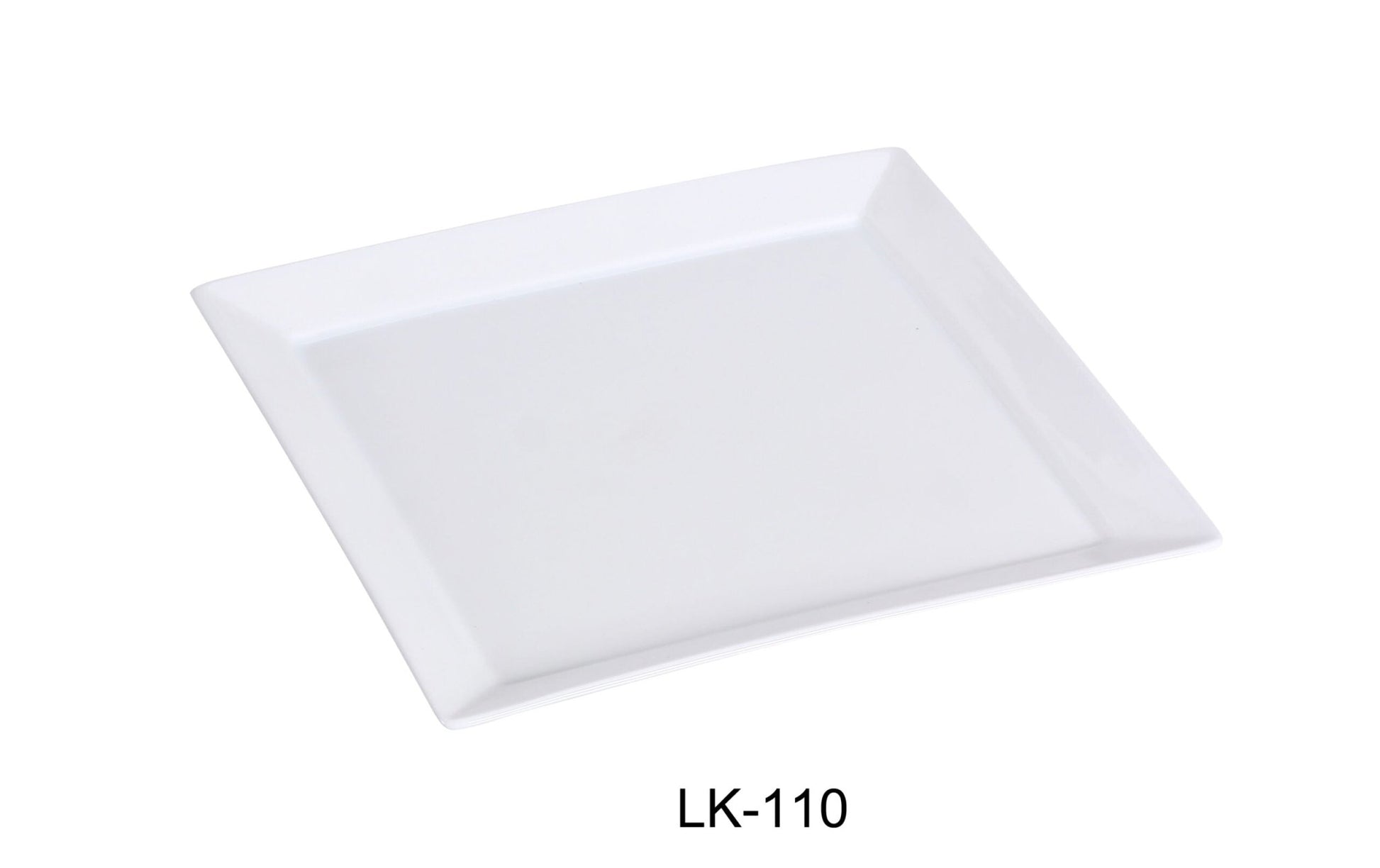 Yanco LK - 110 Lion King 10.25"‚ Square Plate, China, Bone White (Pack of 24)
