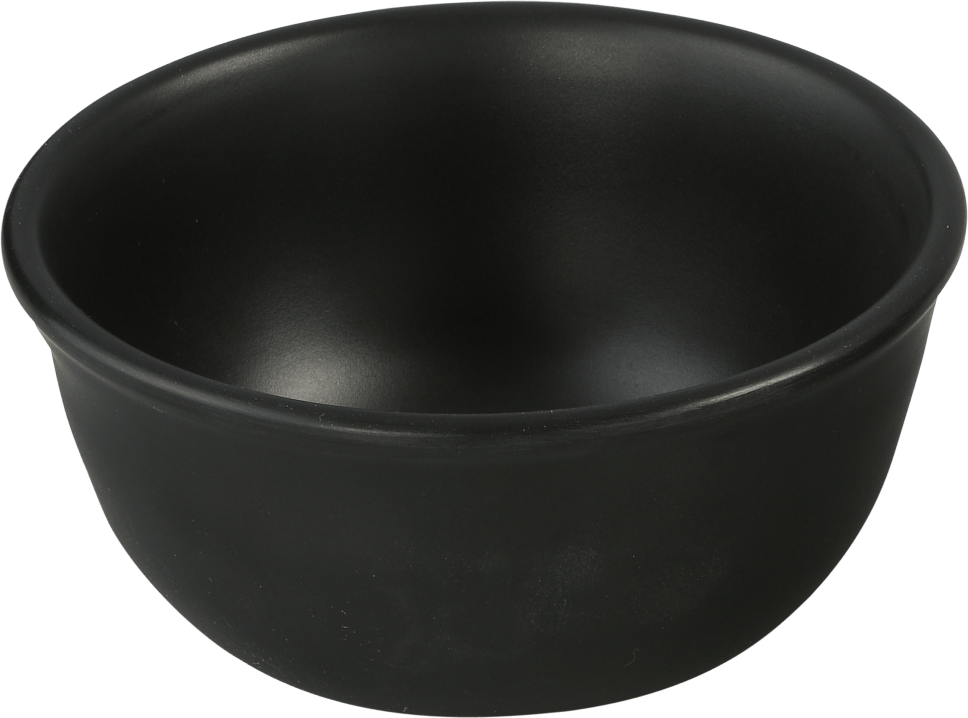 Melamine Persian Bowl/Katori 3.3 inch, 4.4 Oz. Black, Pack of 18, Serving Bowl