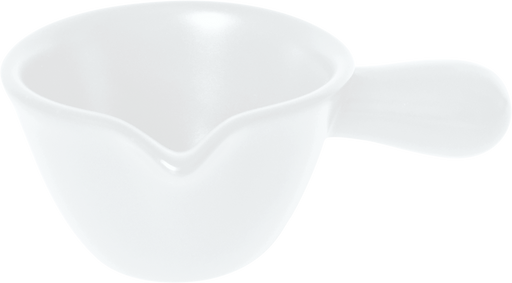 Melamine Tea Scoop 4.1 inch x 3 inch White