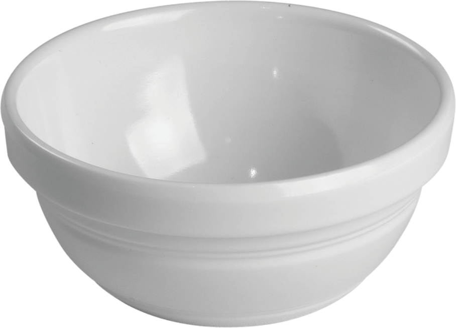 Servewell S-2592W – Melamine Ben Bowl in White or Black