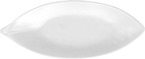 Melamine Vignette Platter, 11 inch, White, Pack of 12, Serving Platter