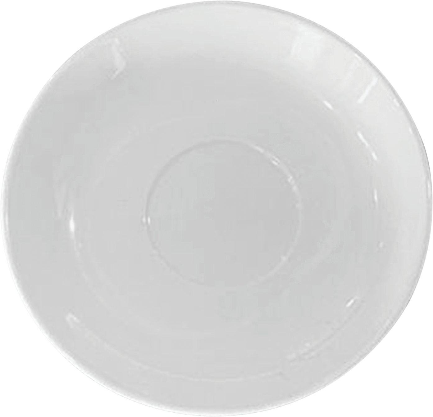 Melamine Saucer Plate 5 inch White, Pack of 12, Round