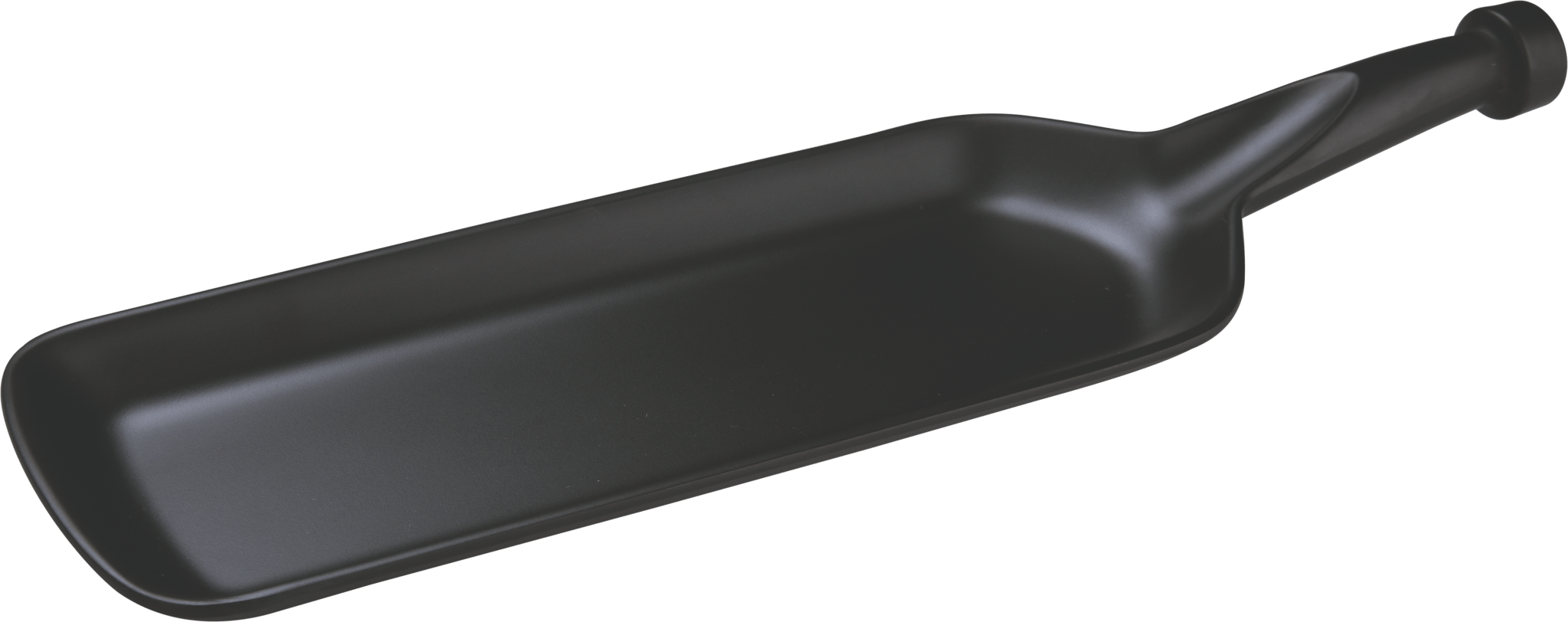 Melamine Bat Shaped Serving Platter, 14 inch x 4.1 inch, Pack of 12, Black/White