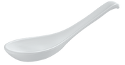 Melamine Matte Soup Spoon 5.7 inch White, 24/Case