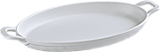Servewell S-2771W – Melamine Oval Serving Dish, White, 9 x 6