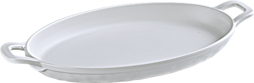 Servewell S-2771W – Melamine Oval Serving Dish, White, 9 x 6