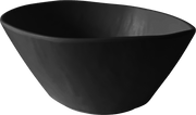 Servewell S-2880B – Melamine Dimple Bowl 16 Oz. Black