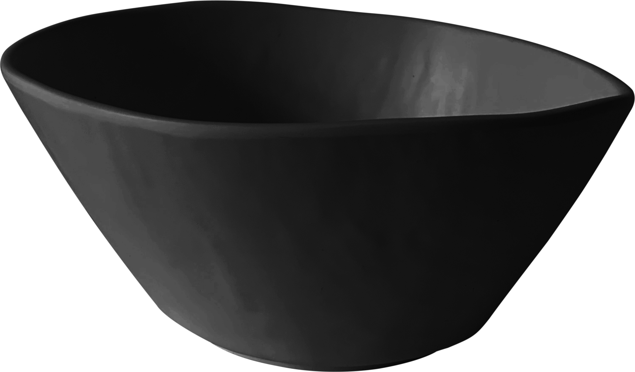 Melamine Dimple Bowl 16 Oz. Black, Pack of 12, Serving Purpose