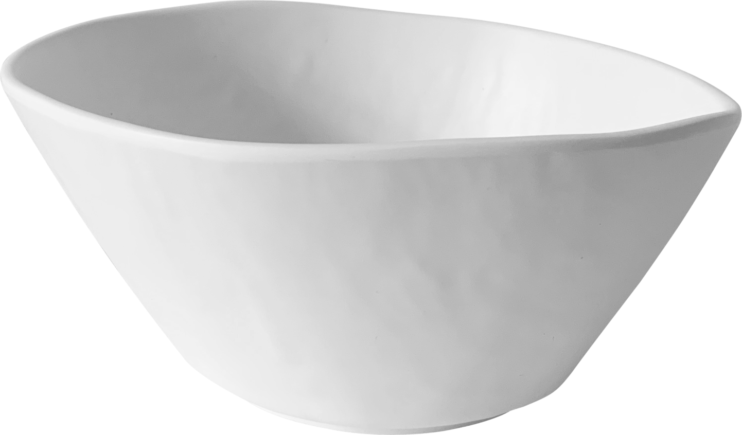 Melamine Dimple Bowl, 25 Oz. White, Pack of 12, Serving Bowl