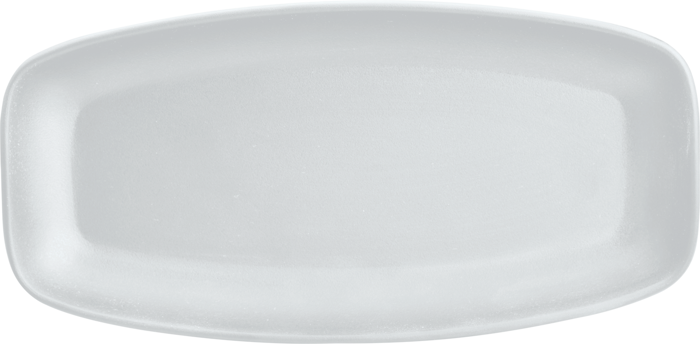 Melamine Cate Rect Platter 9.5 inch White