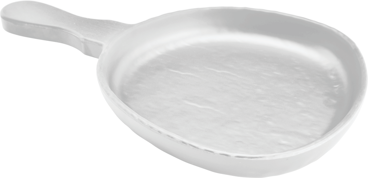 Melamine Serving Dish W/handle 14.5 inch x 9.25 inch White