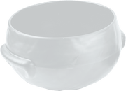 Servewell S-3003W – Melamine Keva Handi Bowl 14.8 Oz. White